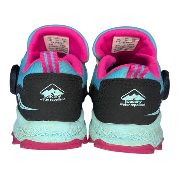 Saucony Unisex-Child Peregrine 12 Shield Boa Hiking Shoe - Size 11 - Picture 5 of 6